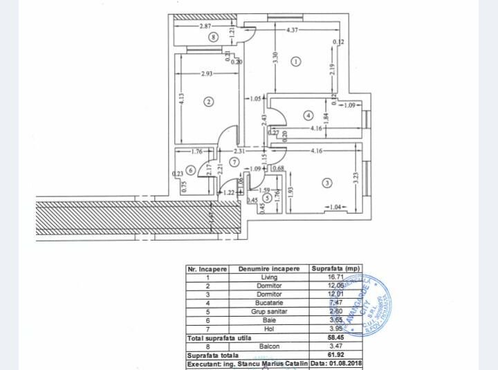 Militari Residence, Proprietar vand 3 camere Auchan bloc Avangarde City